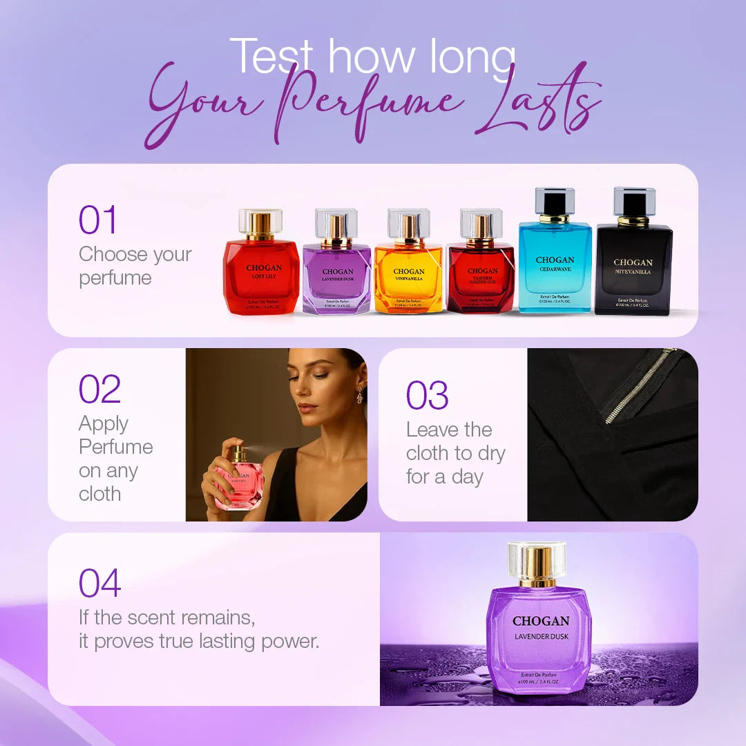 CHOGAN LAVENDER DUSK – Extrait de Parfum - For Women |  100 ml