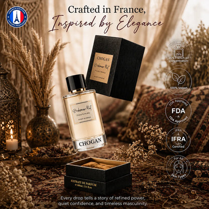 Chogan Bohemian Mist Unisex Extrait de Parfum 50ml & 100ml | Floral Fruity Fragrance