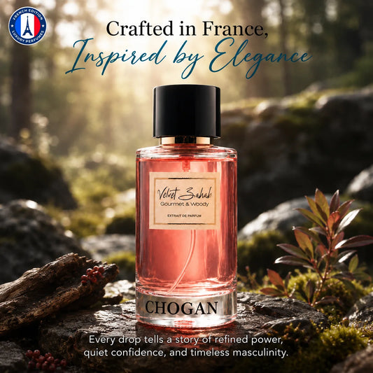 Chogan Velvet Zahab Unisex Extrait de Parfum 50ml & 100ml | Woody Gourmand Fragrance